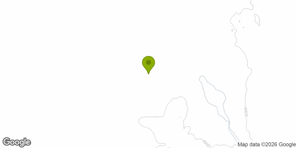 Map showing the location of Alkali Flat Trail